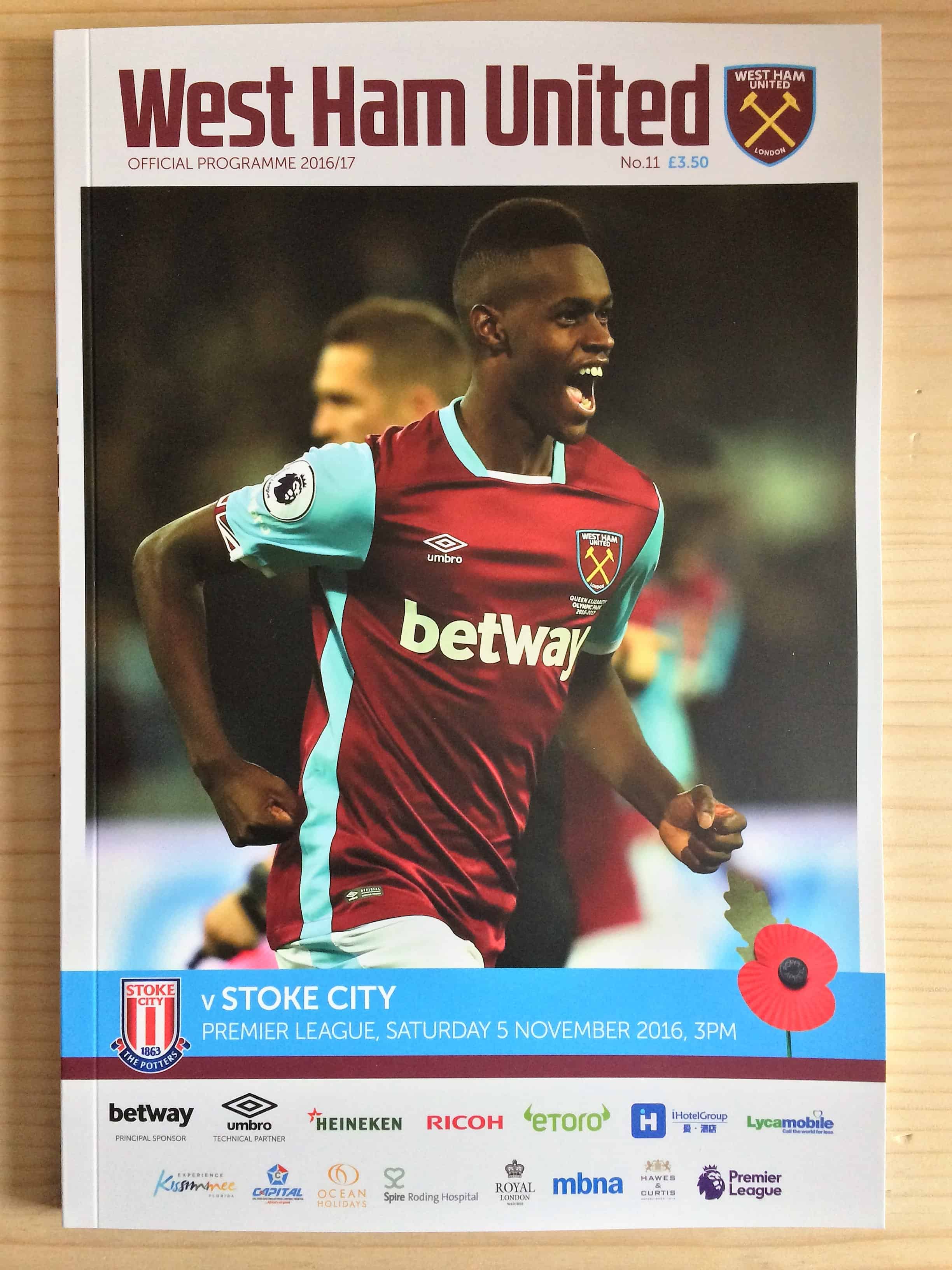 West Ham United FC v Stoke City FC